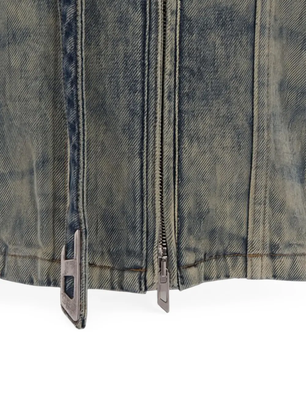 Diesel Jack met vervaagd-effect en rits Blauw
