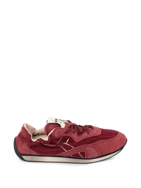 Diadora leather-trim panelled sneakers