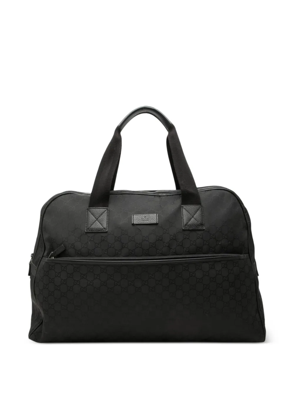 Gucci Pre-Owned 2000-2015 GG Nylon travel bag - Nero