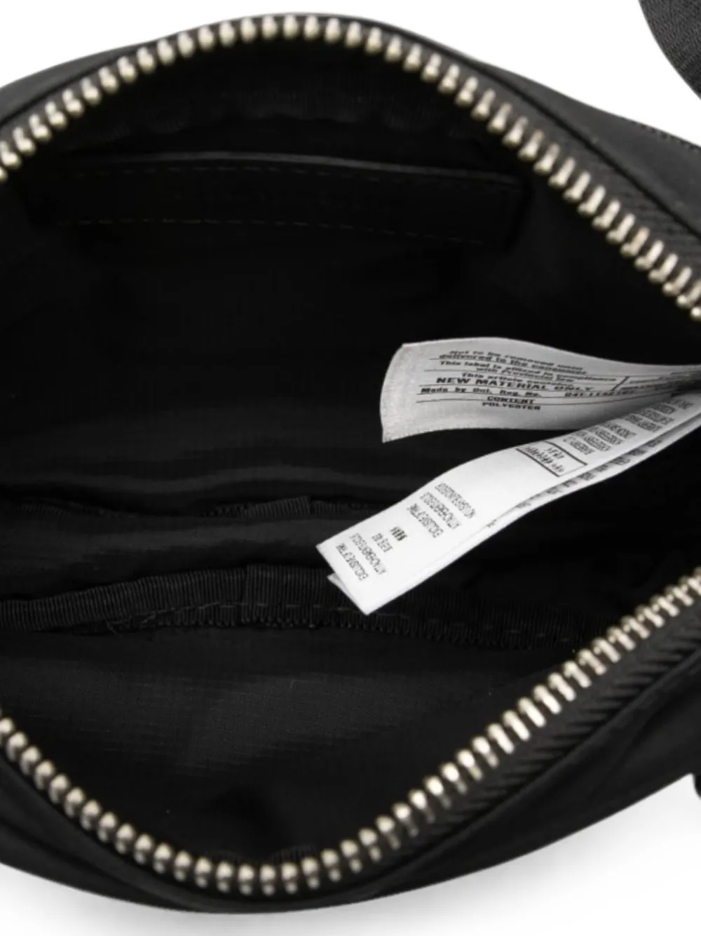 Burberry Pre-Owned 2000-2017 Cannon nylon heuptas met logo Zwart