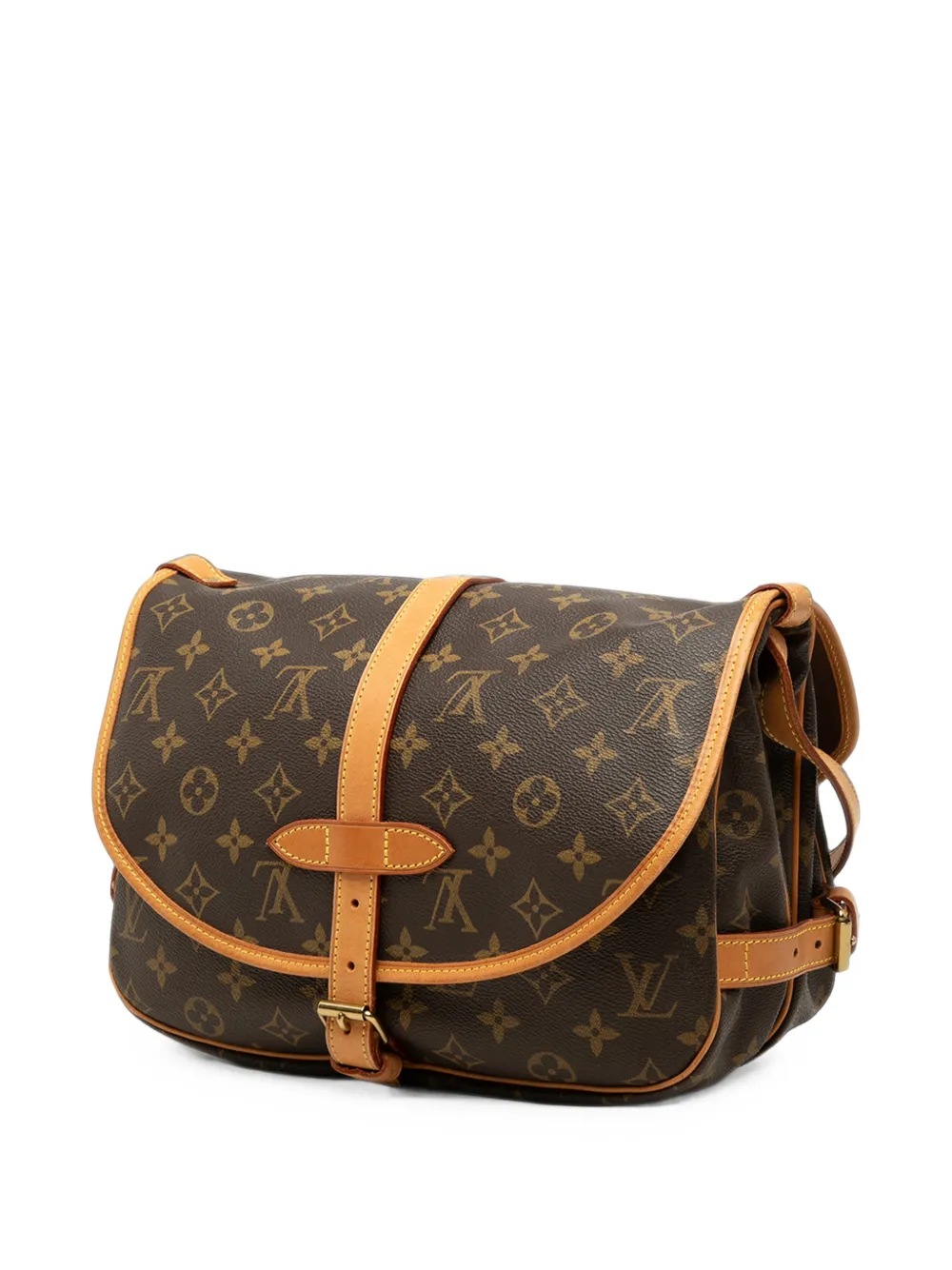 Louis Vuitton Pre-Owned 1998 Monogram Saumur 30 crossbody bag - Marrone