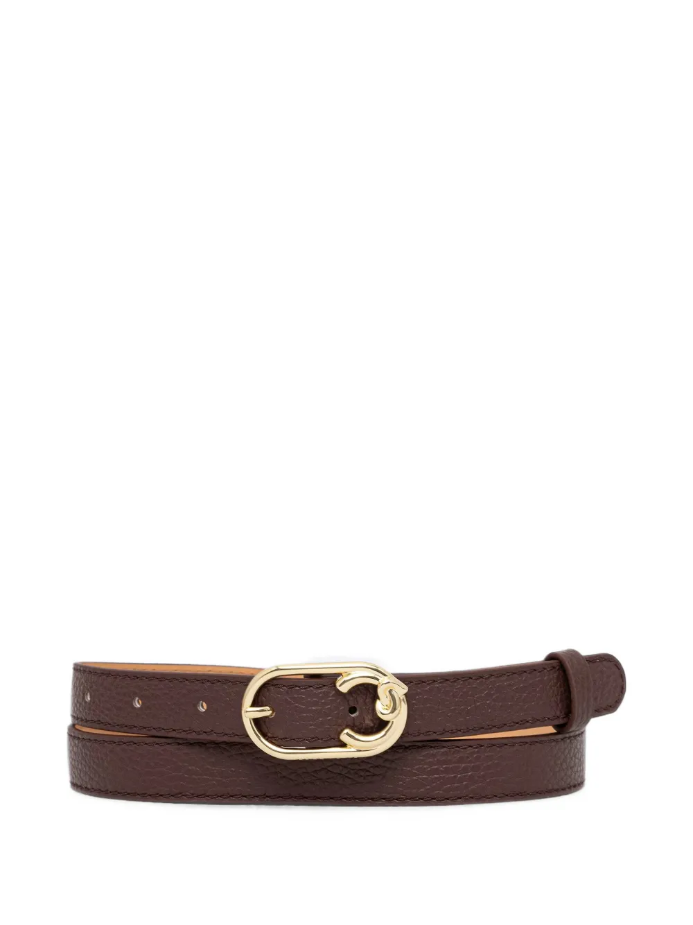 Coccinelle C-Me leather belt - Viola