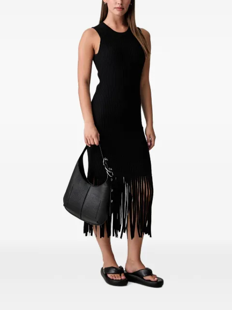 DKNY Abito midi a coste
