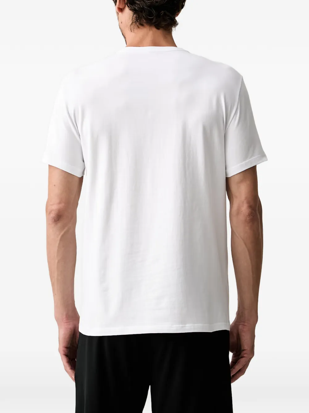 Emporio Armani T-shirt met logoprint Wit