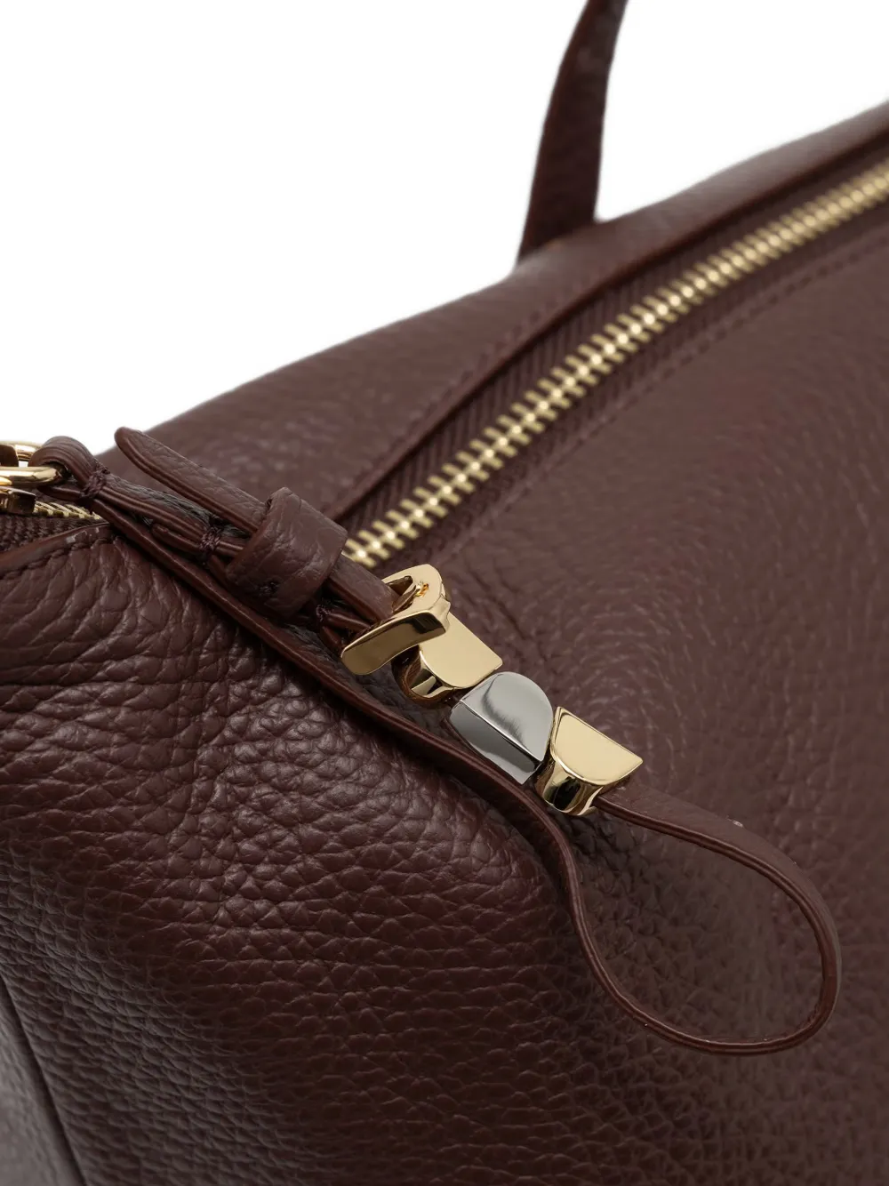 Coccinelle Nory leren shopper Rood