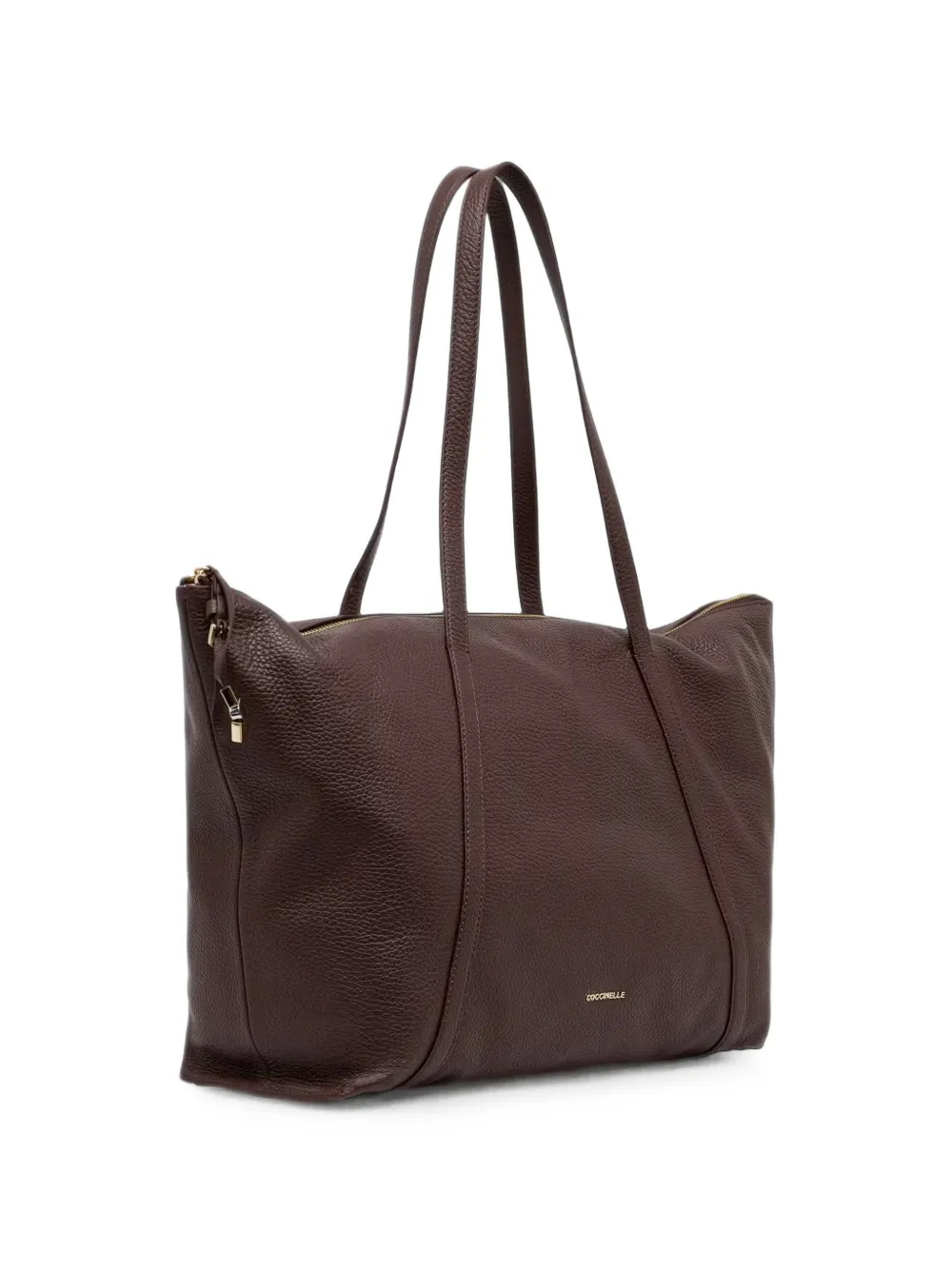 Coccinelle Nory leren shopper Rood
