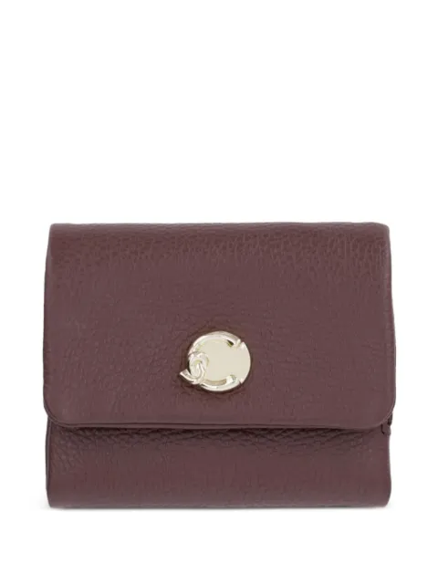 Coccinelle cartera C-Me Softy pequeña de cuero con placa del logo