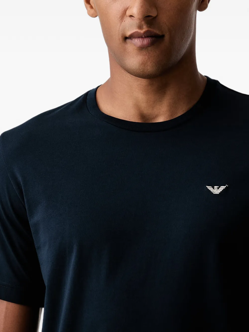 Emporio Armani Pyjama met geborduurd logo Blauw