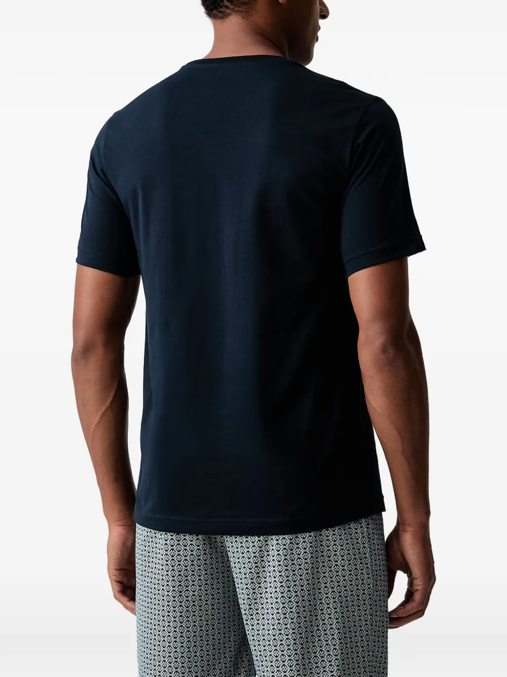 Emporio Armani Pyjama met geborduurd logo Blauw