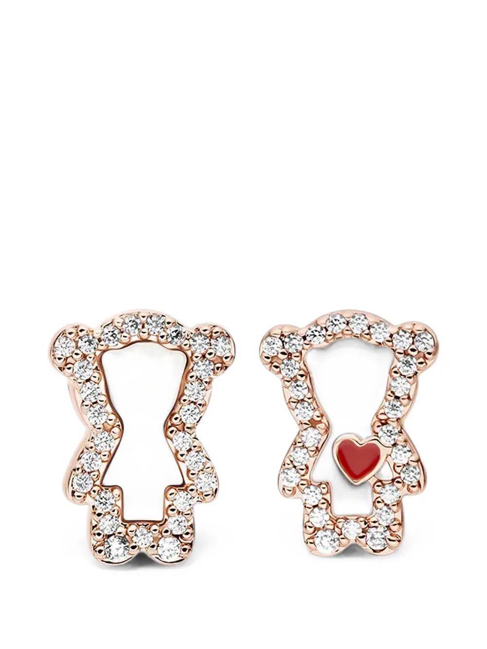 Emporio Armani puces d'oreilles serties de cristaux - Rose Emporio Armani puces d'oreilles serties de cristaux - Rose