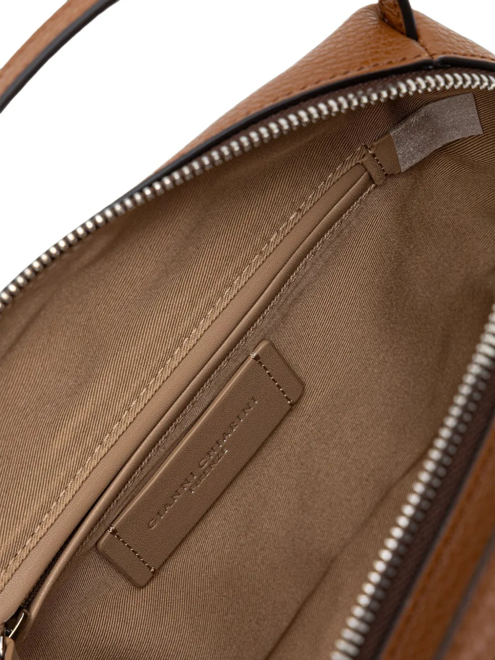 GIANNI CHIARINI Leren crossbodytas Bruin