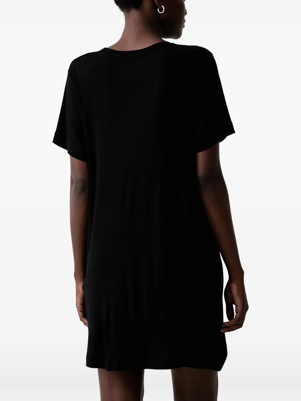DKNY Nachthemd met logoprint Zwart