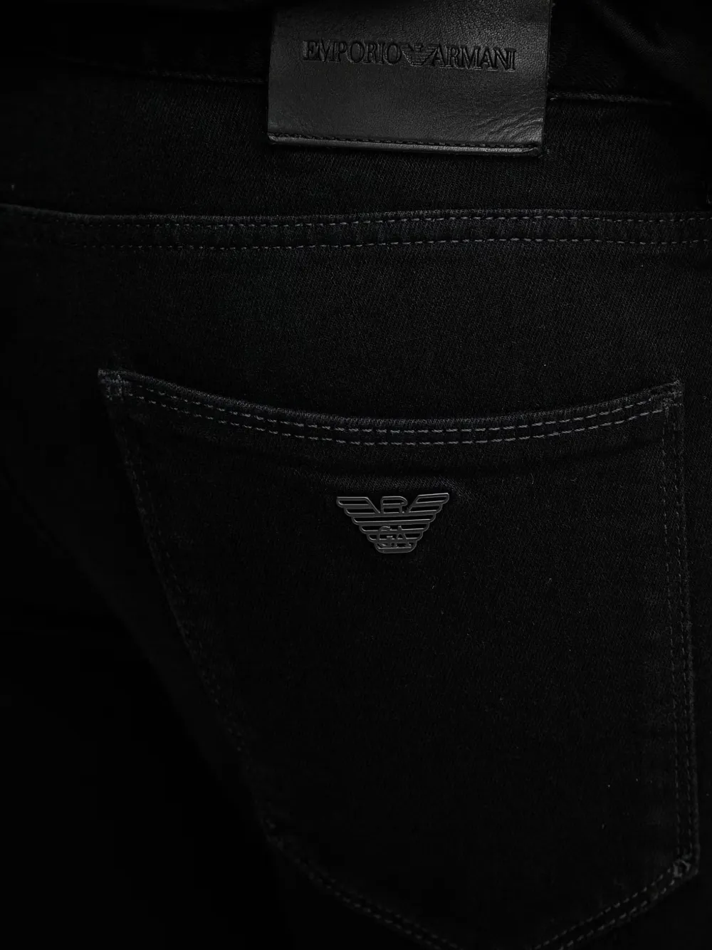 Emporio Armani Skinny jeans Zwart