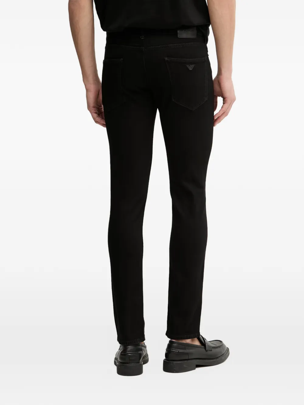 Emporio Armani Skinny jeans Zwart
