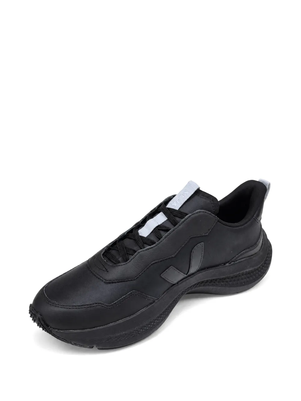 VEJA x CFCL logo-patch leather sneakers Zwart
