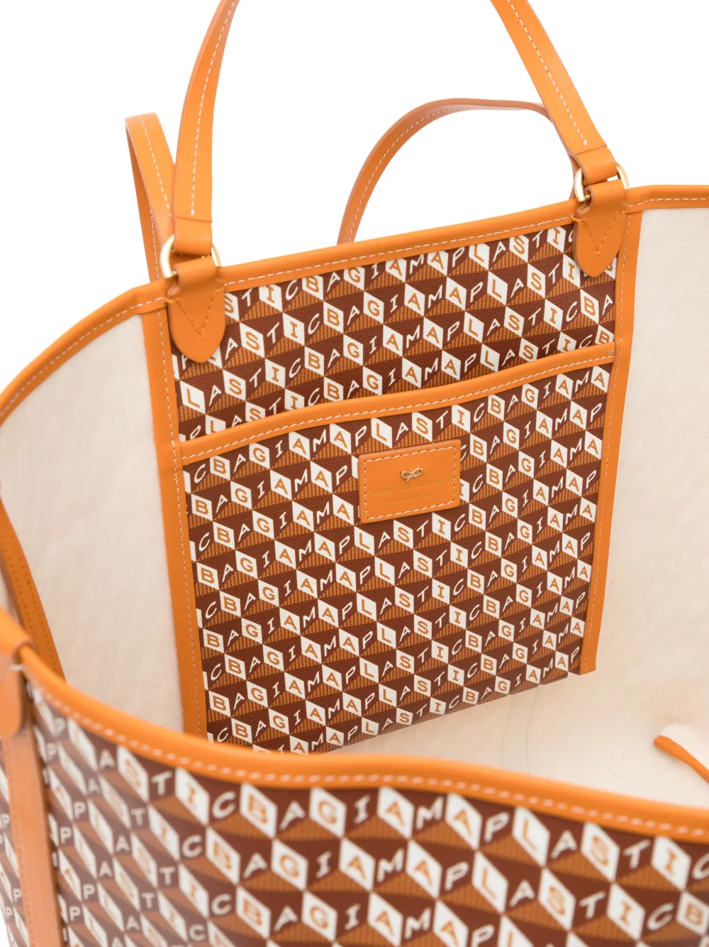 Anya Hindmarch I Am A Plastic Bag shopper Bruin