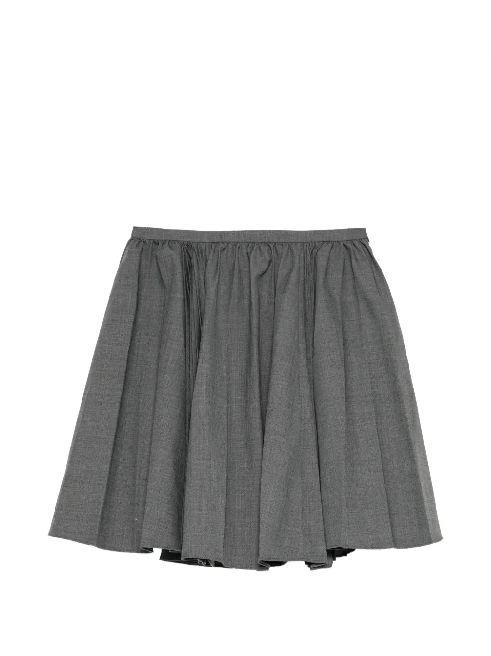SHUSHU/TONG pleated A-line skirt