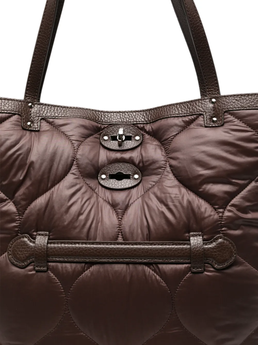 Zanellato Medium A'Spasso schoudertas Bruin