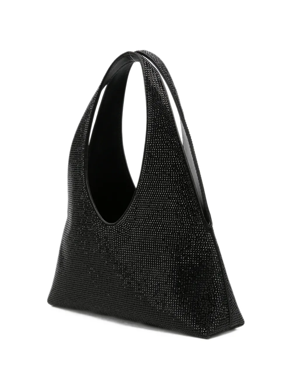 Alexander Wang Pike shopper verfraaid met logo Zwart