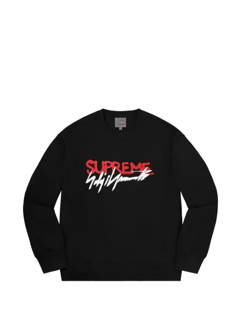 Supreme x Yohji Yamamoto logo-print sweater