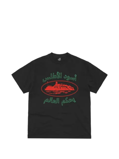 CORTEIZ Alcatraz Morocco logo-print t-shirt
