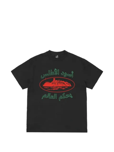 CORTEIZ Alcatraz Morocco logo-print t-shirt