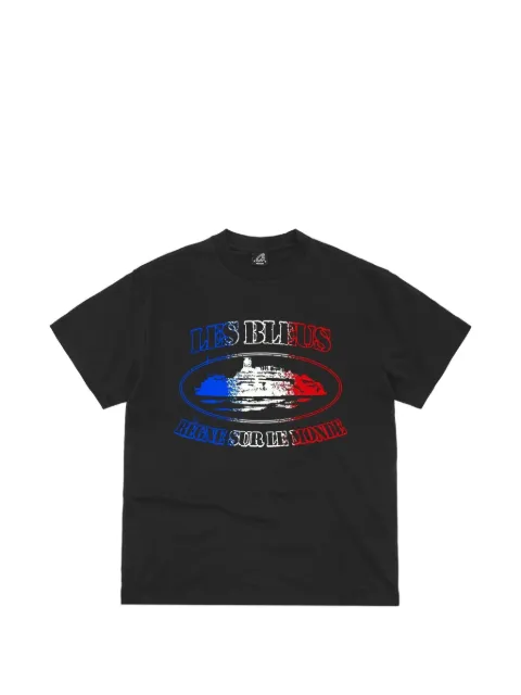 CORTEIZ France Alcatraz logo-print t-shirt