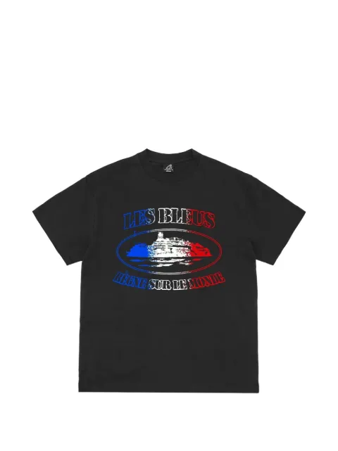 CORTEIZ France Alcatraz logo-print t-shirt