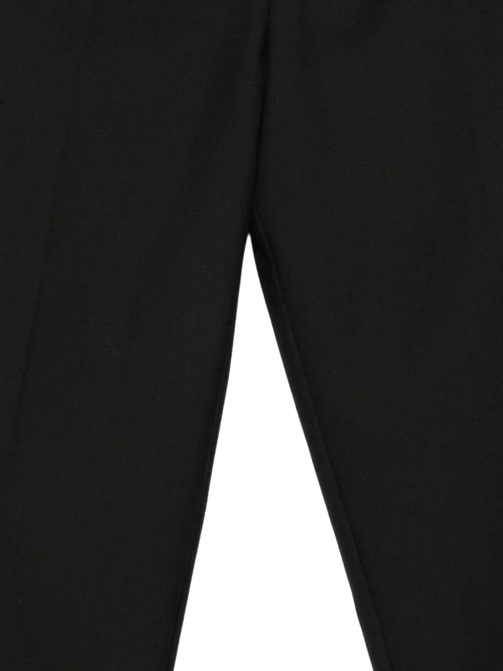 Emporio Armani Broek met logopatch Zwart