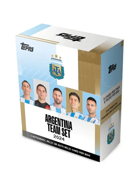 Topps Argentina Team Set 24/25 Soccer card box