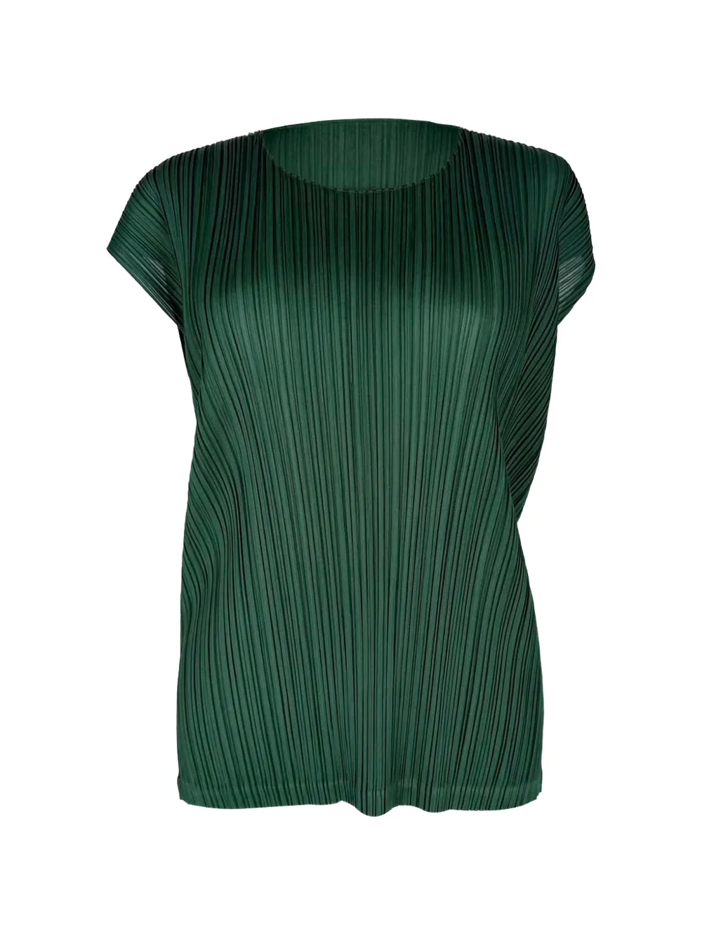 Pleats Please Issey Miyake Pleats Please short-sleeve blouse - Verde