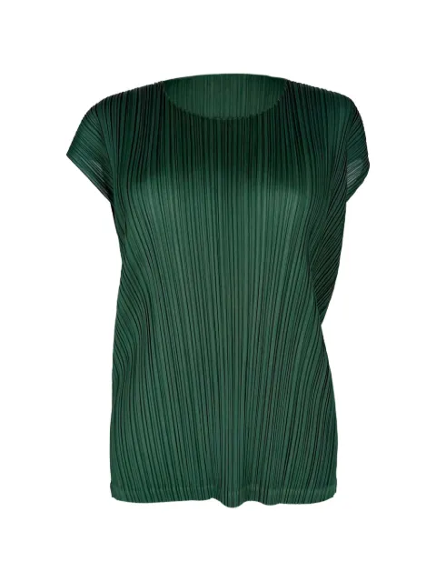 Pleats Please Issey Miyake Pleats Please short-sleeve blouse