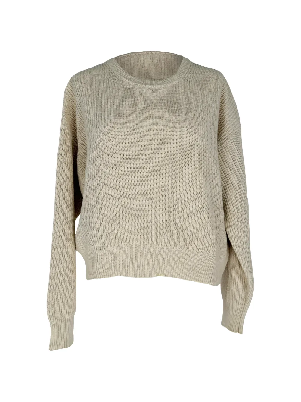 Reformation Cove ribbed sweater - Nude
