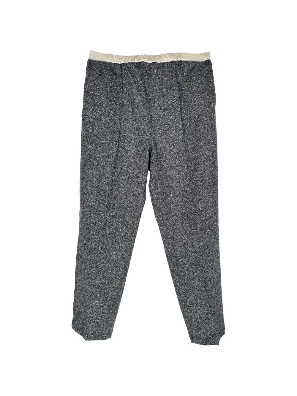 Max Mara elasticated tweed pants - Grigio