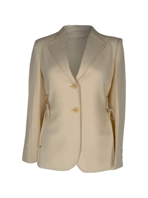 Theory Side-tie single-breasted blazer