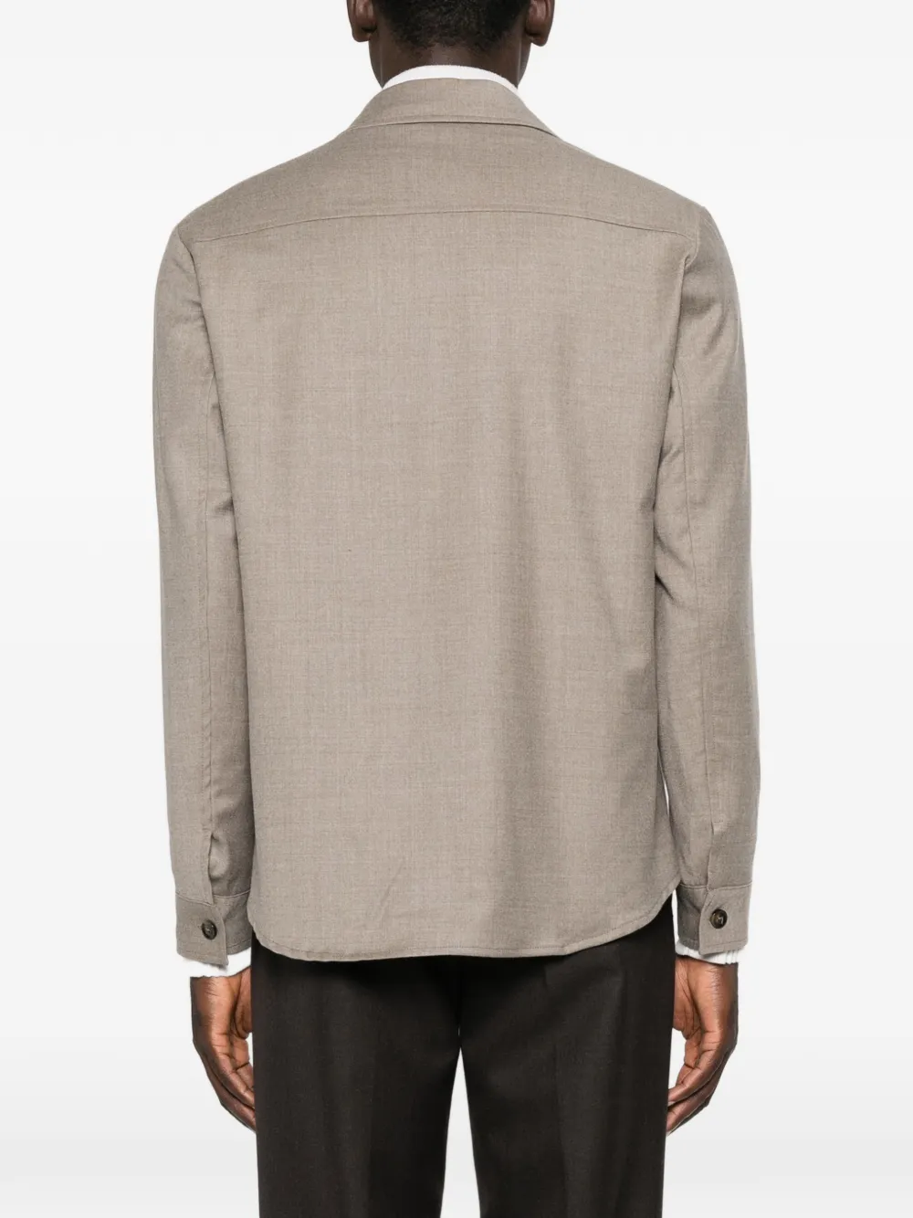 Briglia 1949 John shirtjack met klepzak Beige