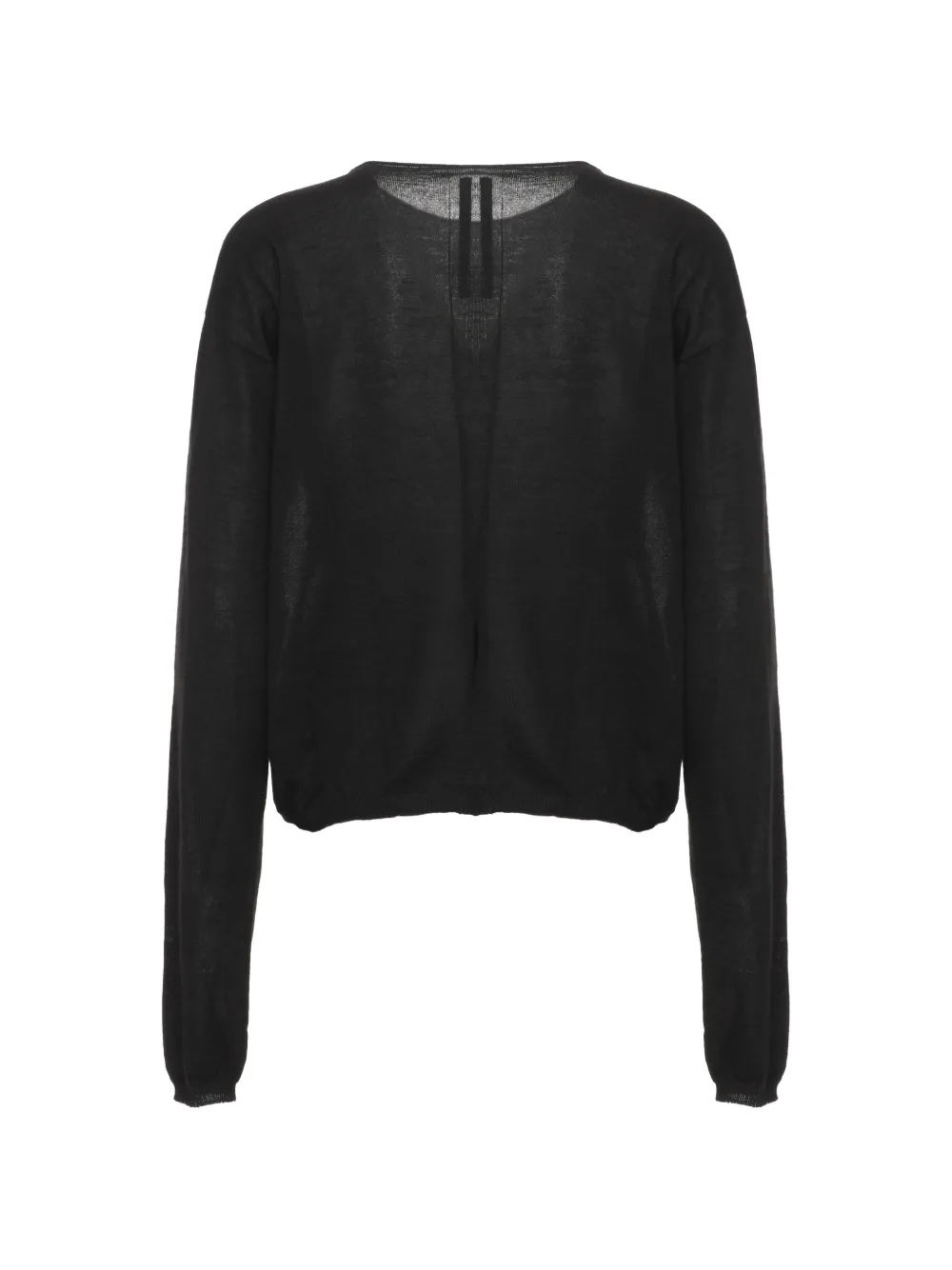 Rick Owens cashmere long-sleeve sweater Zwart