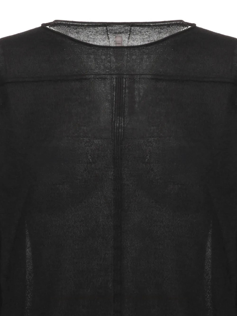 Rick Owens cashmere long-sleeve sweater Zwart
