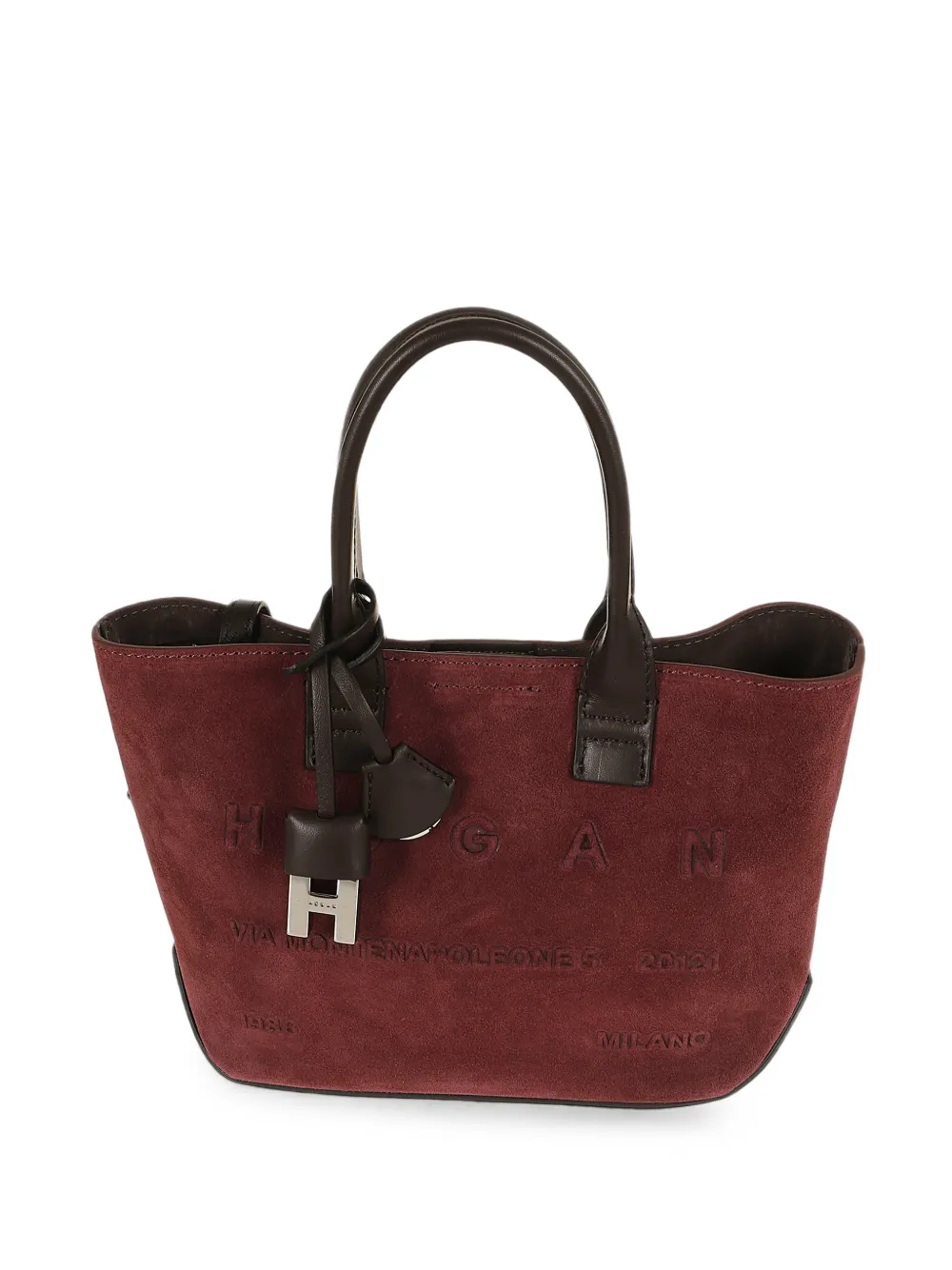 Hogan Address shopping bag mini - Rosso