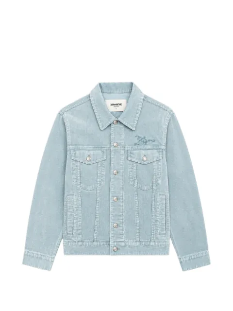 Zadig&Voltaire veste Bases en velours côtelé