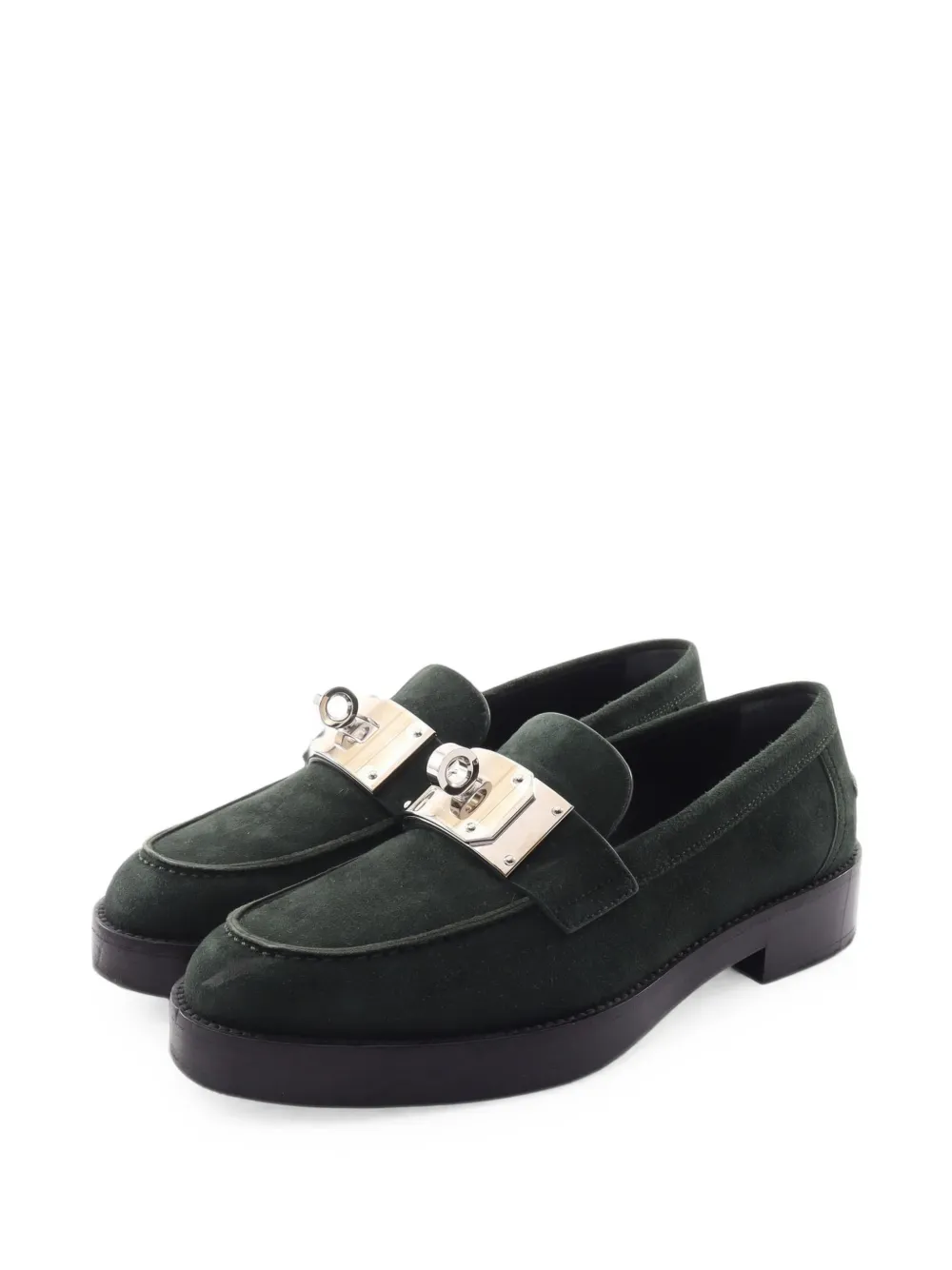 Hermès Pre-Owned 2010s Kelly Loafer - Grün