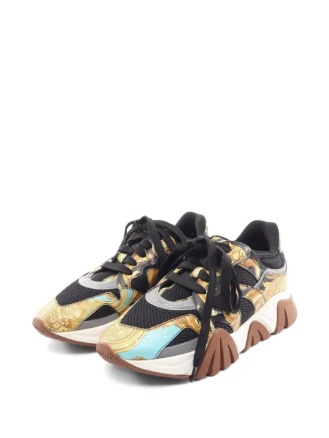 Versace Pre-Owned baskets Squalo à imprimé baroque (années 2010)