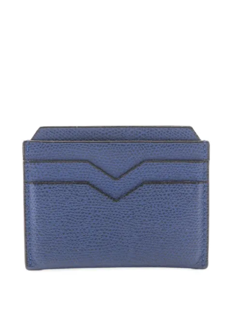 Valextra Vintage 2000s leather card case