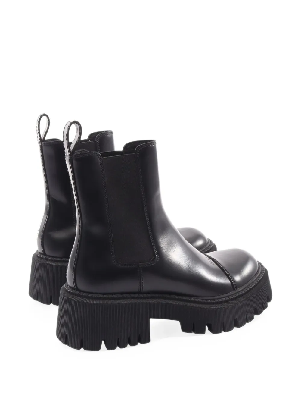 Balenciaga Pre-Owned Tractor boots - Schwarz
