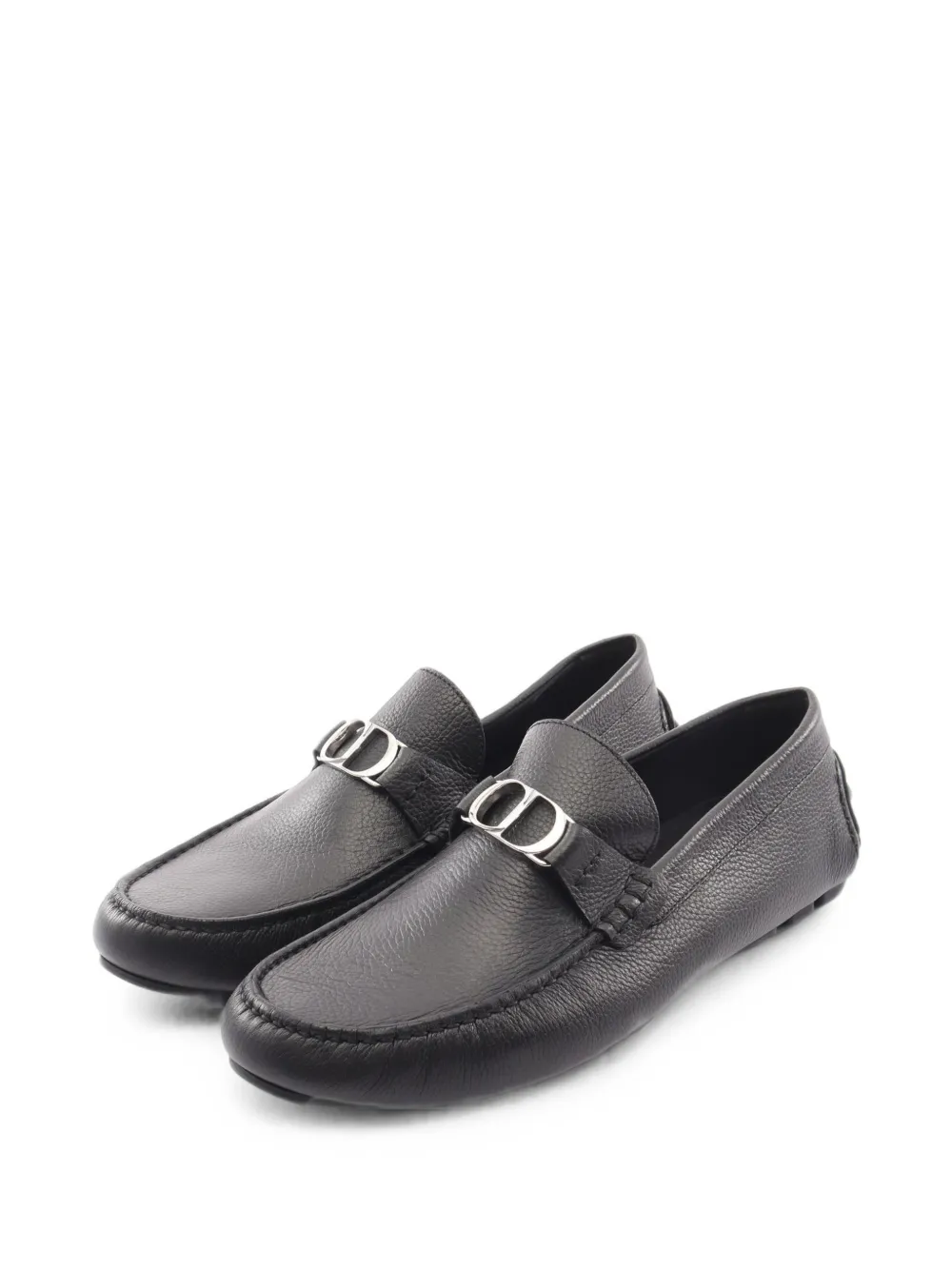 Christian Dior Pre-Owned 2020s Odéon CD loafers - Schwarz