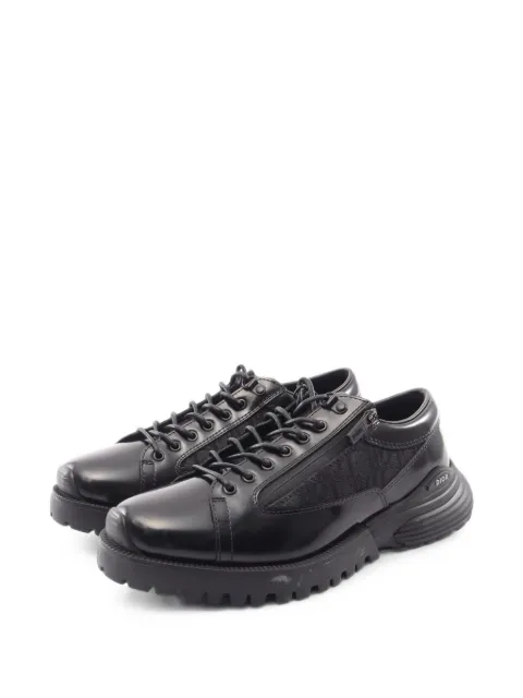 Christian Dior Pre-Owned 2020s Oblique-jacquard Derby shoes