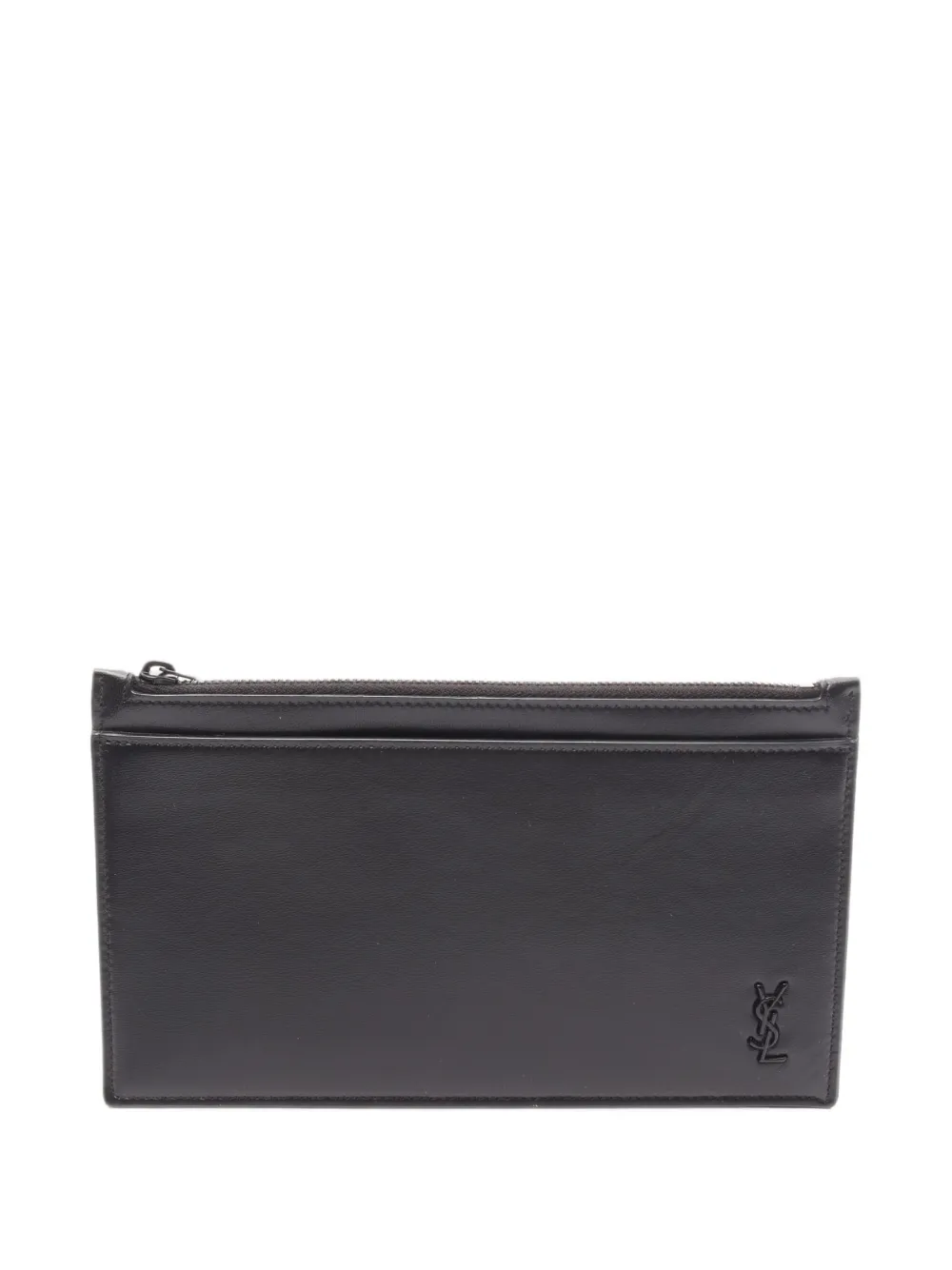 Saint Laurent Pre-Owned 2010s Tiny Monogram wallet - Schwarz