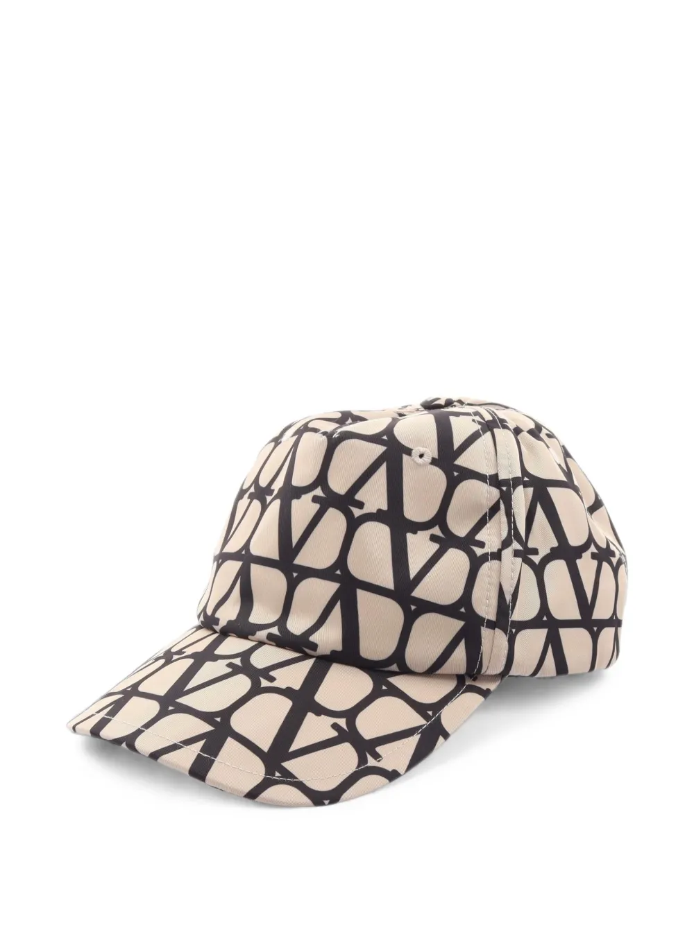 Valentino Garavani Pre-Owned 2010s VLogo-pattern baseball cap - Nude