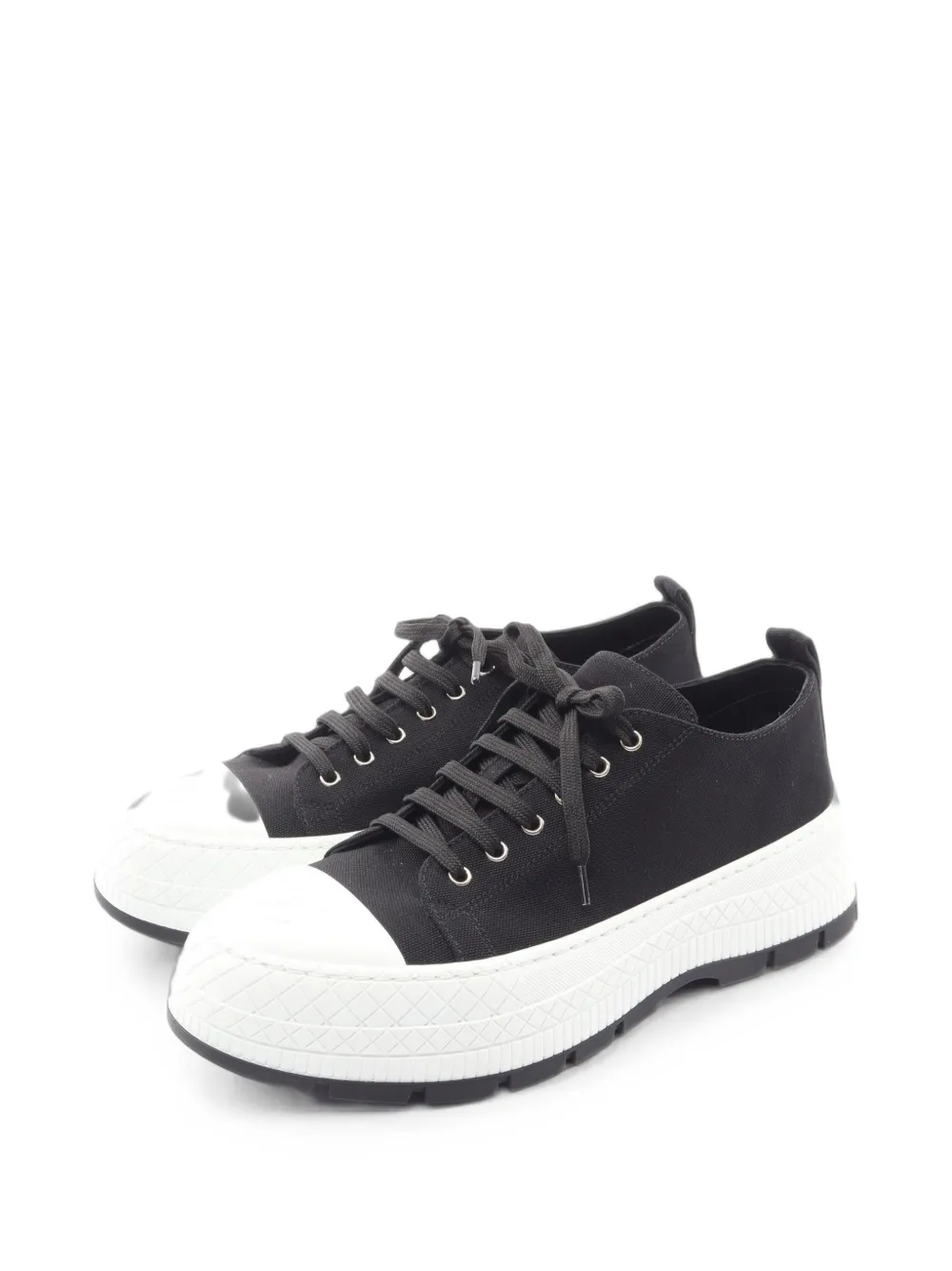 CHANEL Pre-Owned 1986-1988 Coco Mark low-top sneakers - Schwarz