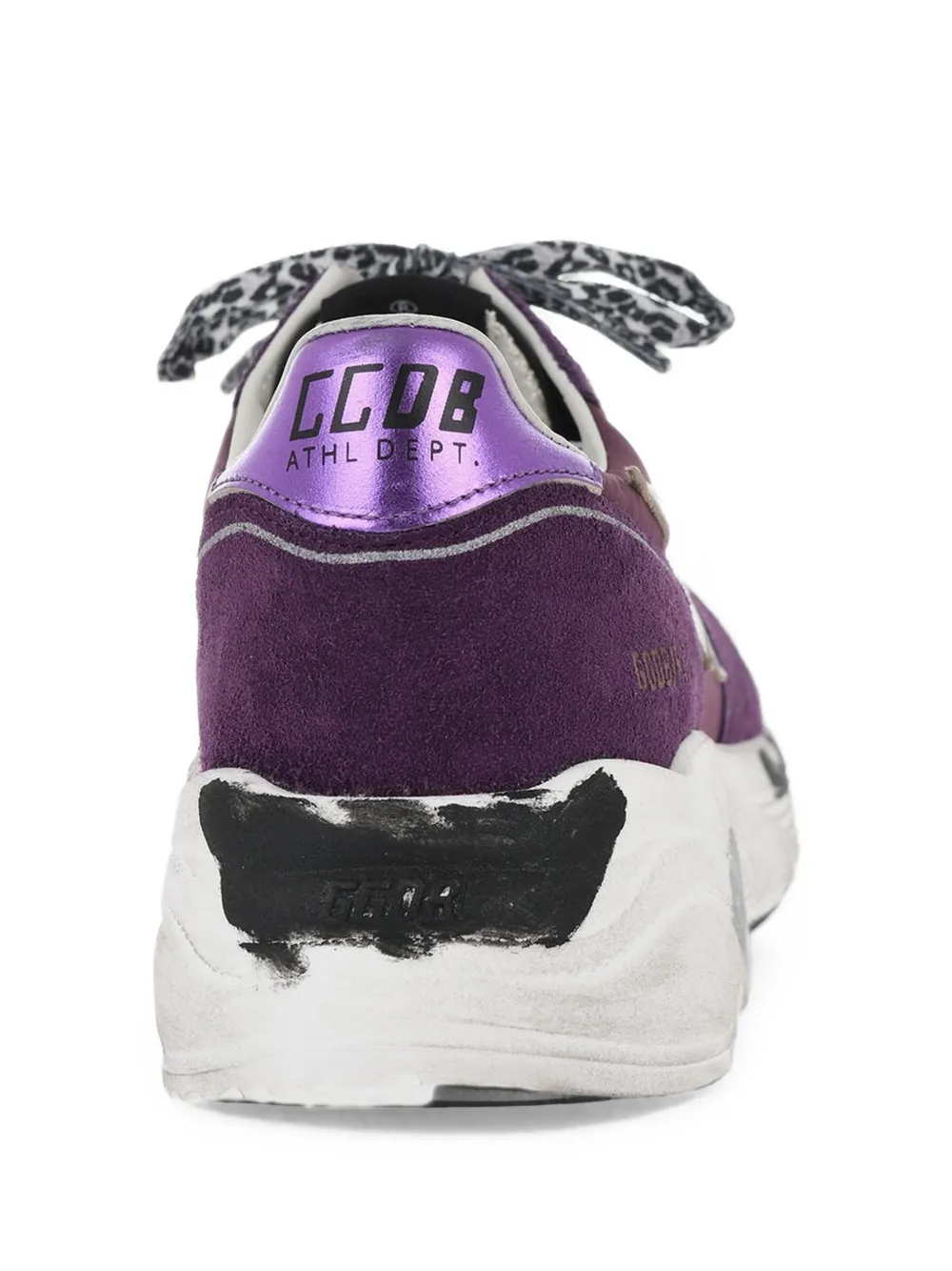 Golden Goose Running star-patch sneakers Paars